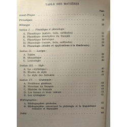 Introduction à la linguistique française - 3e tirage ---...