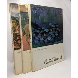 Claude Monet + Gauguin + Dunoyer de Segonzac - 3 livres coll. Les...