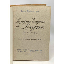 Le prince Eugène de Ligne - 1804 - 1880 --- préface du comte L. e...