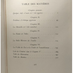 Propos sur l'Art Egyptien