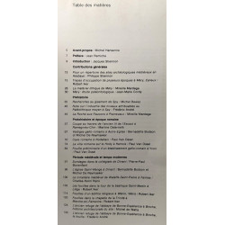 Activités 79 du sos fouilles 1/ 1980