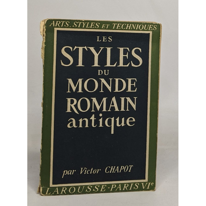 Les styles du monde romain antique