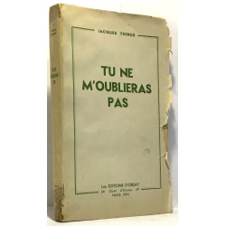 Tu ne m'oublieras pas