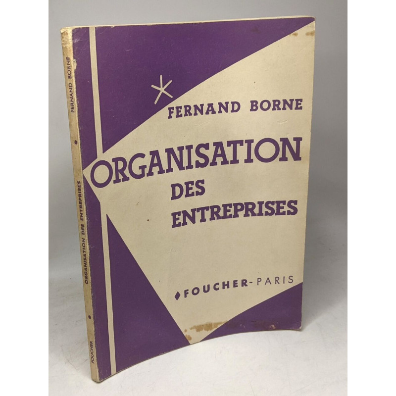 Organisation des entreprises
