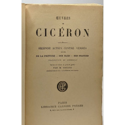 Cicéron seconde action contre Verrès (suite) de la préture des...