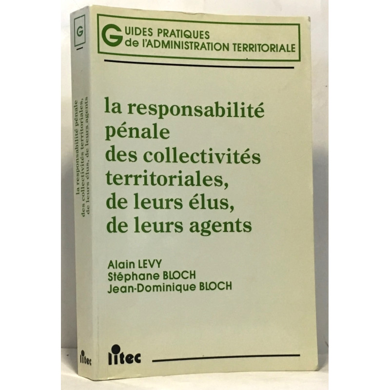 La responsabilité pénale