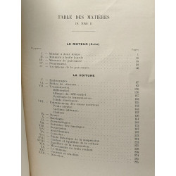 Organisation et fonctionnement des véhicules automobiles - TOME I:...