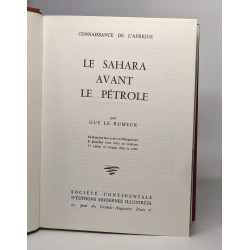 Le sahara avant le pétrole