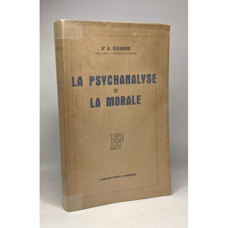 La psychanalyse et la morale