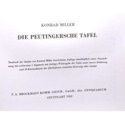 Die Peutingersche tafel