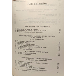 Le temps des écrits