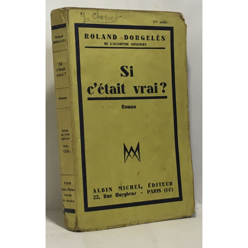 Et si c'était vrai