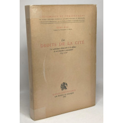 Les droits de la cité - les catholiques-démocrates et la défense...