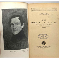 Les droits de la cité - les catholiques-démocrates et la défense...