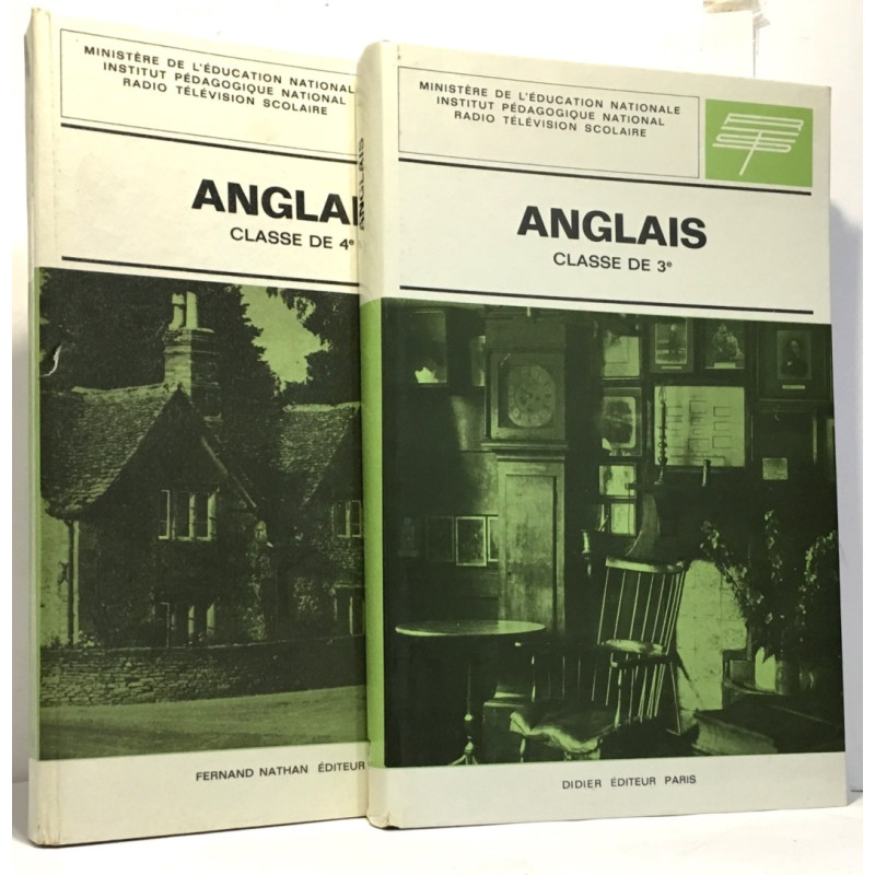 Anglais classe de 4e + Anglais classe de 3e - Radio télévision...