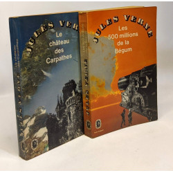 Le château des Carpathes + Les 500 millions de la Bégum ---- 2 livres