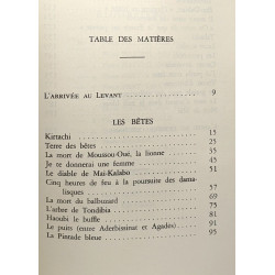 Bêtes et hommes du Niger