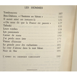 Bêtes et hommes du Niger