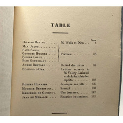 M. Wells et Dieu --- Cinquième numéro de Chroniques - Le roseau...