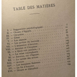 Cléopâtre. Collection : Amantes et égéries
