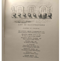 The english at the seaside - 8 plates in colour - 25 illustrations...