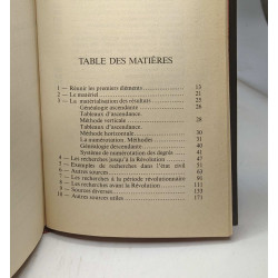 Recherchez vos ancetres / guide de recherches généalogiques