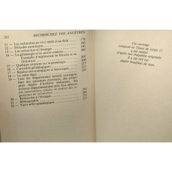 Recherchez vos ancetres / guide de recherches généalogiques