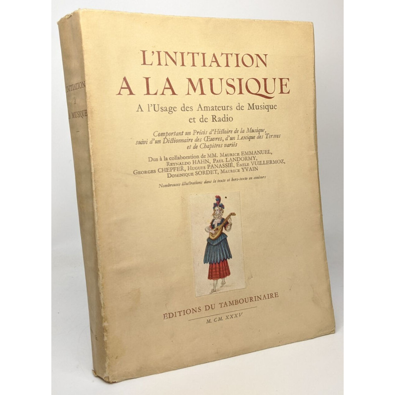 L'initiation à la musique à l'usage des amateurs de musique et de...