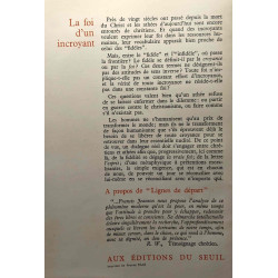 La foi d'un incroyant
