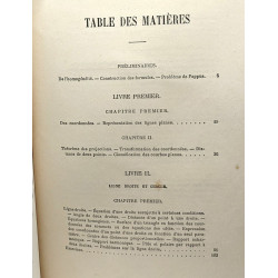 Leçons de géométrie analytique à l'usage des élèves de la classe...
