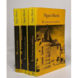 Lot de 3 romans de Ngaio Marsh: Le Château des maléfices / Mort en...