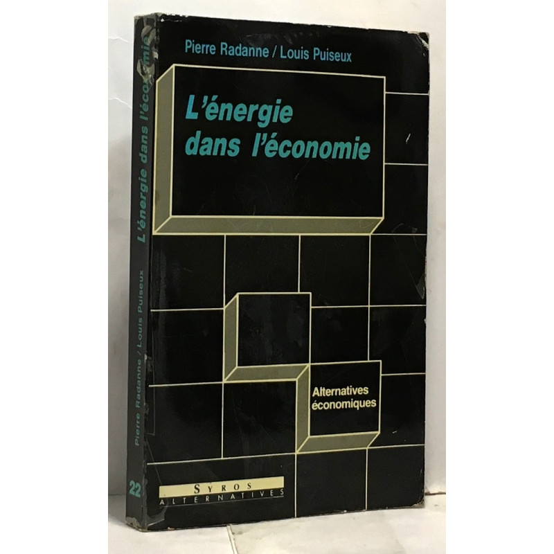 L'énergie dans l'économie