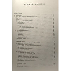 Verbe et adverbe : étude sur le système verbal indicatif et sur de...