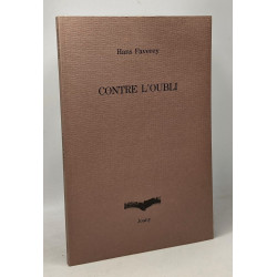 Contre l'oubli