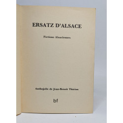 Ersatz d'Alsace- fictions alsaciennes