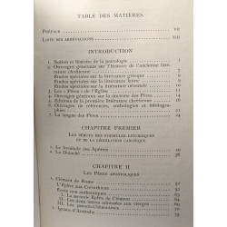 Initiation aux pères de l'église - TOME PREMIER (1955) et SECOND...
