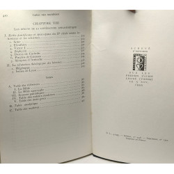 Initiation aux pères de l'église - TOME PREMIER (1955) et SECOND...