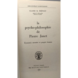 psycho-philosophie de philippe janet