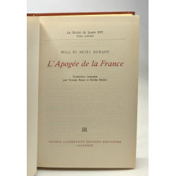 Le siècle de Louis XIV: L'apogée de la France + l'Angleterre et le...
