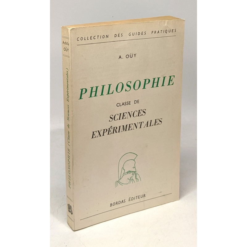 Philosophie classe de sciences expérimentales