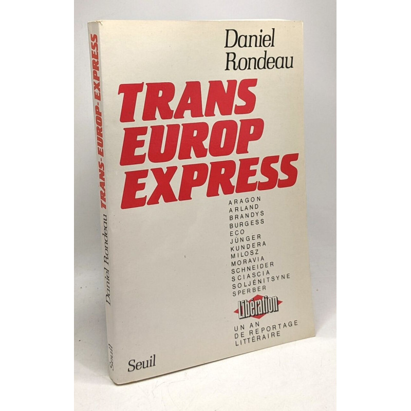 Trans-Europe-Express : Un an de reportage littéraire à "...