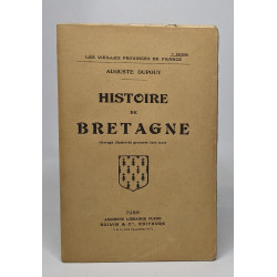 Histoire de bretagne - ouvrage illustré de gravure hors texte