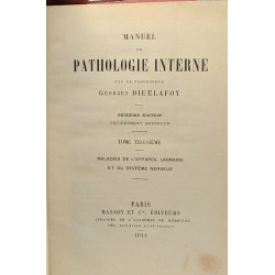 Manuel de pathologie interne - TOME UN à QUATRE - 1/ Maladies de...