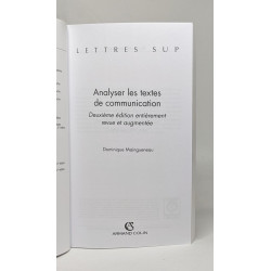 Analyser les textes de communication