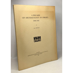 A decade of archaeology in Israel 1948-1958