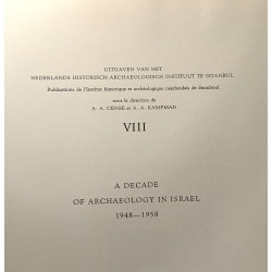 A decade of archaeology in Israel 1948-1958
