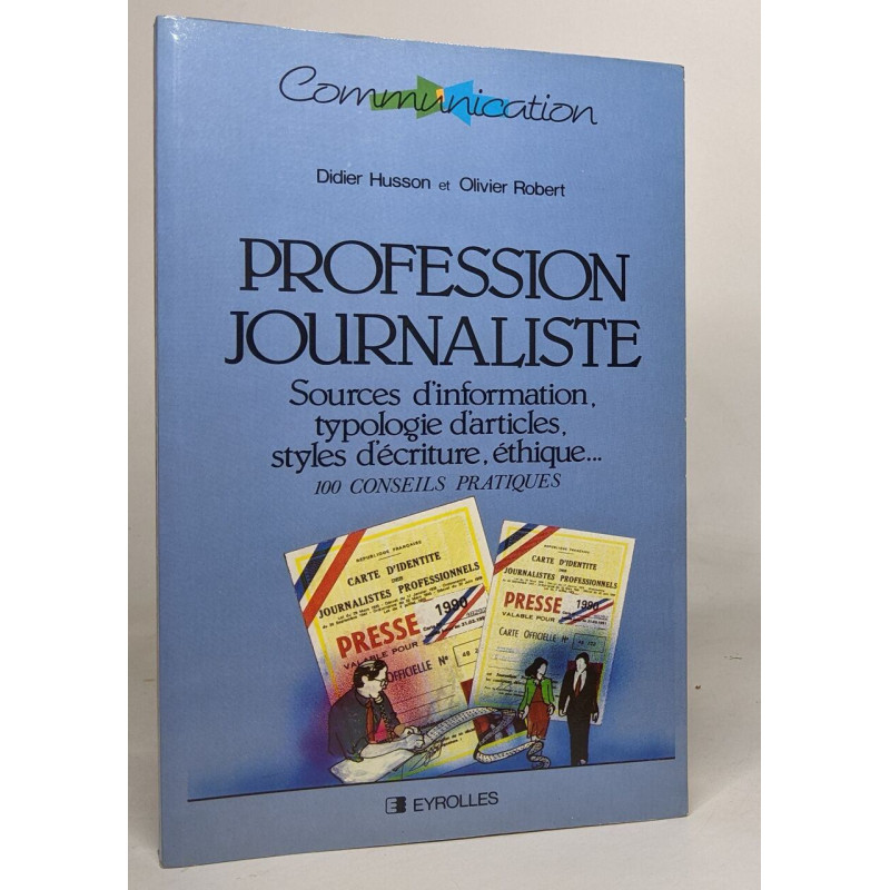 PROFESSION JOURNALISTE