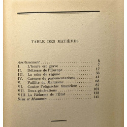 La réforme de l'état - problèmes d'aujourd'hui et de demain