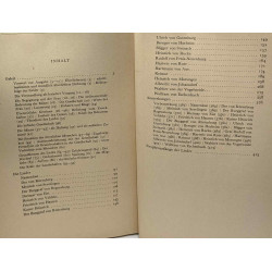 Liebeslyrik der deutschen frühe in zeitlicher folge