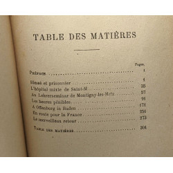 Aux mains de l'Allemagne - Journal d'un grand blessé -14e édition